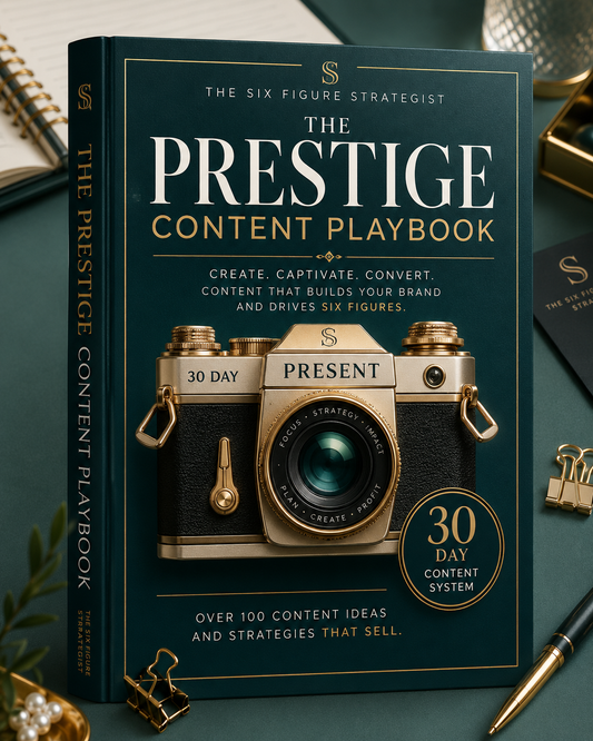 The Prestige Content Playbook
